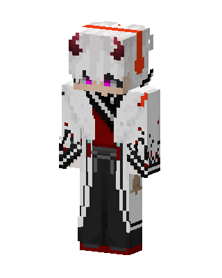 White Ninja Boy Minecraft skin