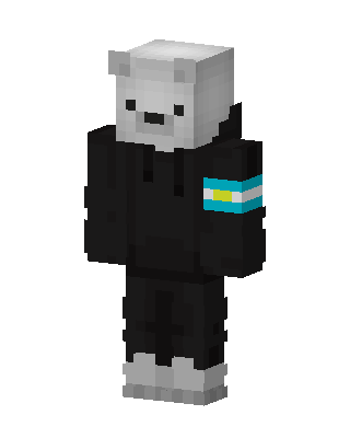 Polar Bear Hoodie Minecraft skin