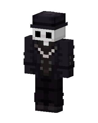 Black Villain Boy Minecraft skin