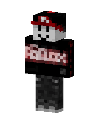 Roblox Red Cap skin, 3D preview