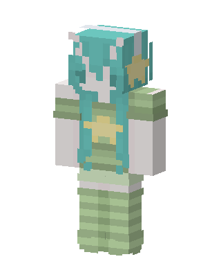 Star Sprout skin, 3D preview