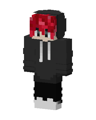 Black Hoodie Boy Minecraft skin