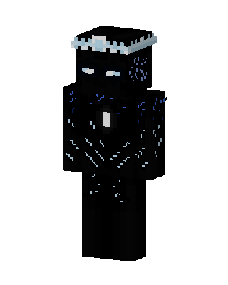 Frost Enderman Minecraft skin
