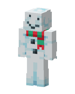 Snowman Minecraft skin