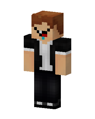 Black Suit Boy Minecraft black skin