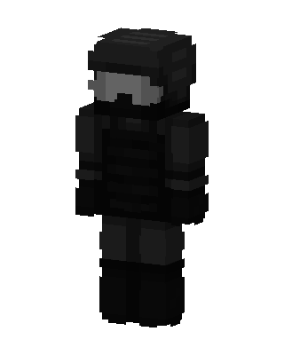 Black Masked Villain Boy Minecraft skin