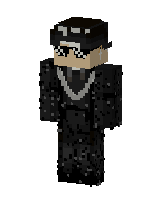 Black Villain Boy Minecraft skin