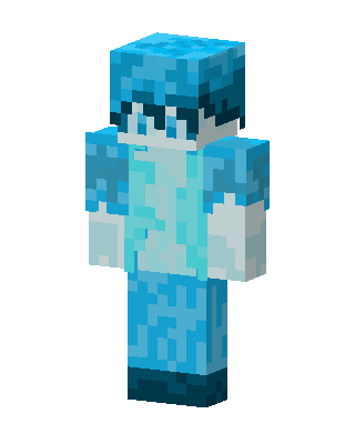 Ice Hoodie Minecraft skin