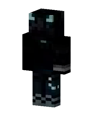 Shadow Cat Hoodie Minecraft skin
