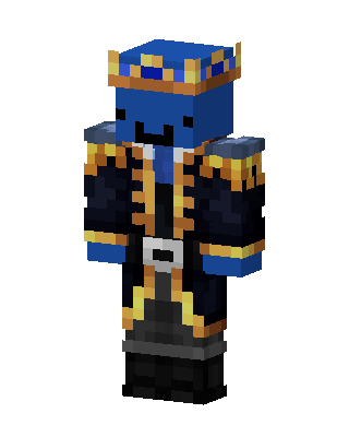 Blue Captain skin, 3D preview