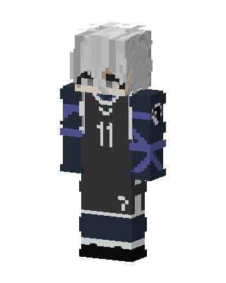 Gray Athlete Boy Minecraft skin