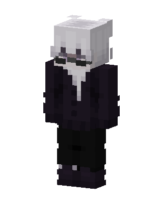 Pale Gentleman skin, 3D preview