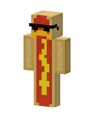Hot Dog Guy Minecraft skin