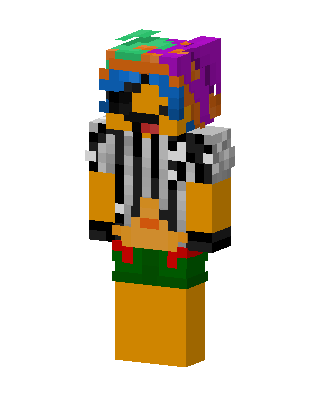 Rainbow Punk Minecraft skin