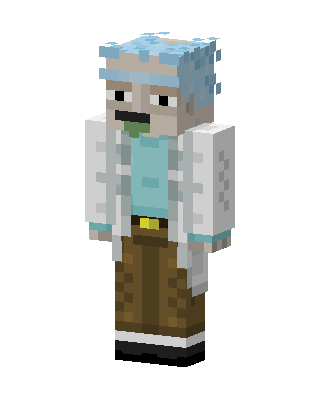 White Doctor skin, 3D preview