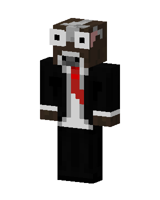 Suited Cow skin, 3D preview