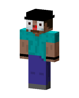 Bowler Hat Clown Minecraft skin