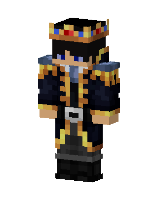 Black King Minecraft knight skin