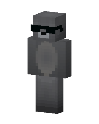 Cool Raccoon skin, 3D preview