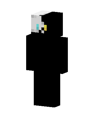 Black Mob skin, 3D preview