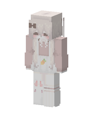 Carrot Bunny skin, 3D preview