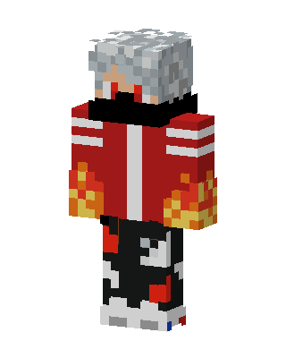 Red Cop Boy Minecraft Christmas skin