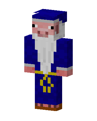 Pig Wizard Minecraft skin