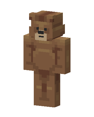 Teddy Bear Minecraft skin