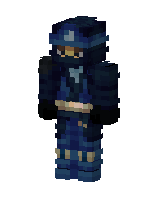 Blue Ninja Minecraft skin