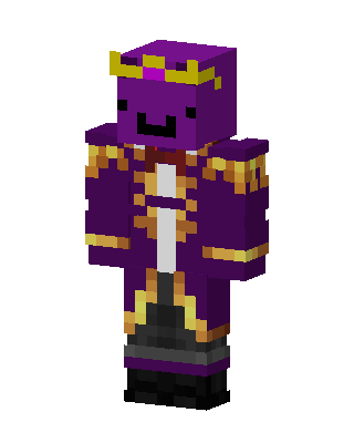 Purple Royal skin, 3D preview
