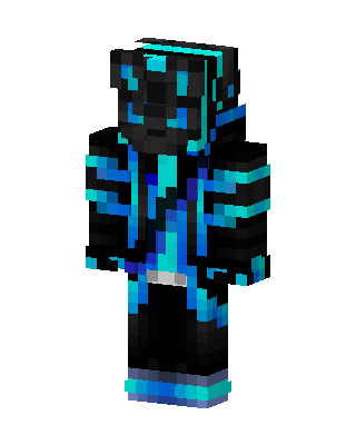 Neon Shadow skin, 3D preview