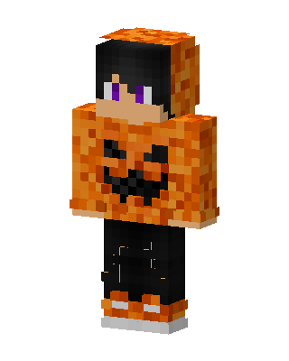 Pumpkin Hoodie Minecraft skin
