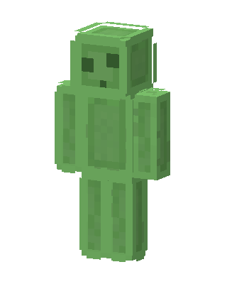 Slime skin, 3D preview