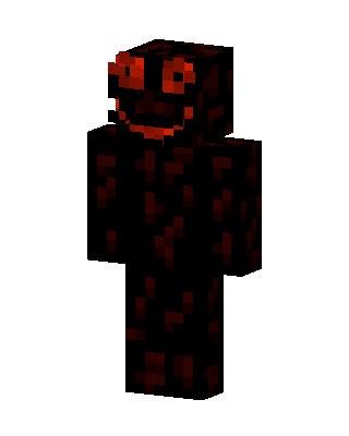 Magma Smiler skin, 3D preview