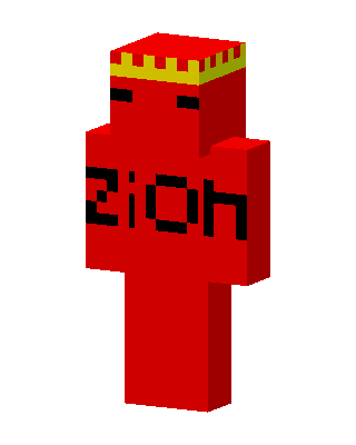 Red King skin, 3D preview