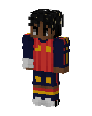 Soccer Star skin, 3D preview