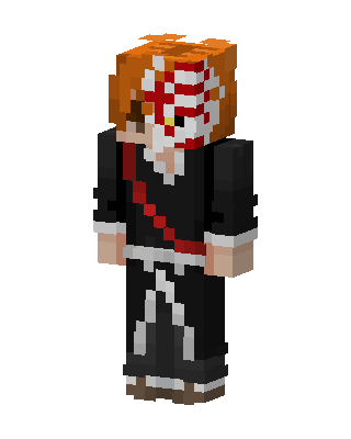 Ichigo Kurosaki skin, 3D preview