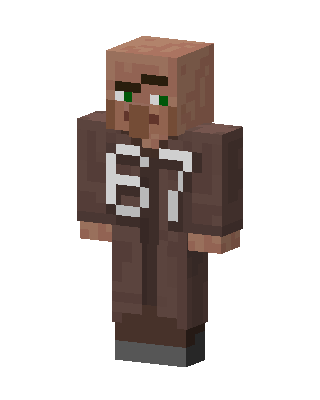 67 Villager skin, 3D preview