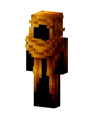 Amber Wraith skin, 3D preview