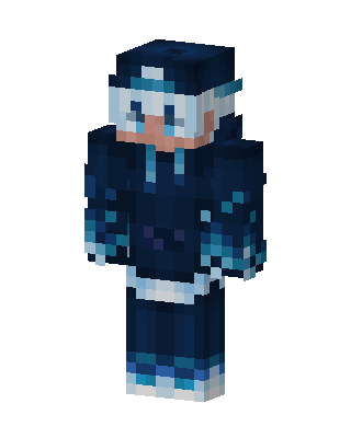 Frost Hoodie Minecraft skin