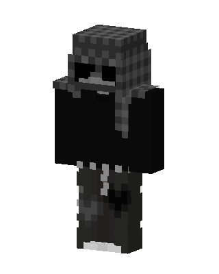 Shadow Hoodie skin, 3D preview