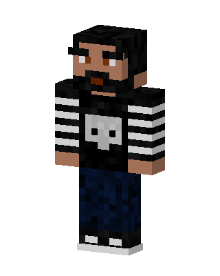 Skull Rocker Minecraft Halloween skin