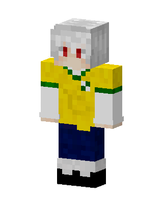 Brazil Jersey Boy skin, 3D preview
