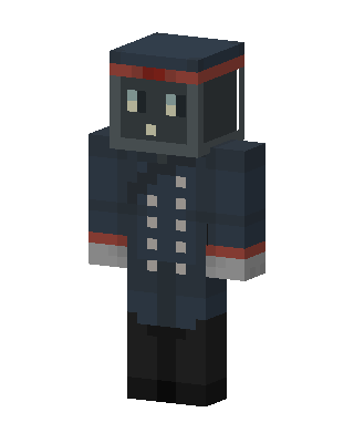 TV Head Conductor skin, 3D preview