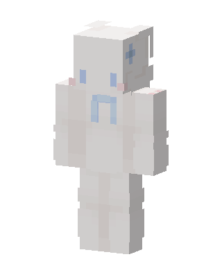 Snow Bunny skin, 3D preview