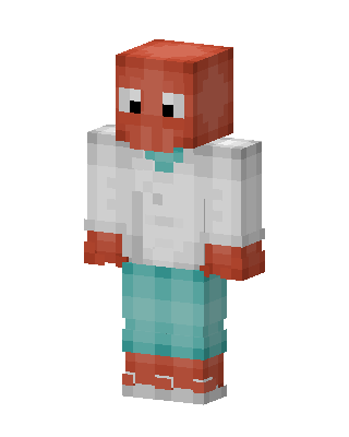 Zoidberg Minecraft skin
