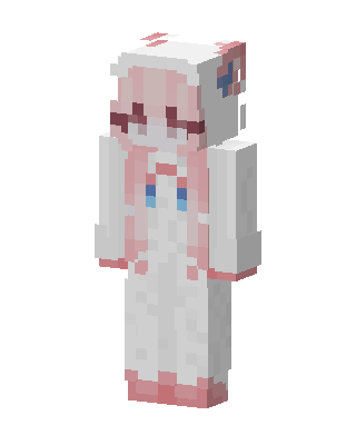 Pink Bunny Hoodie Minecraft skin