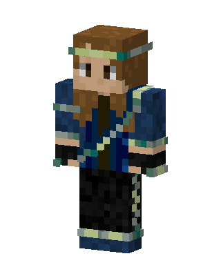 Ocean Mage Minecraft skin