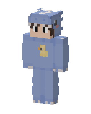 Shark Onesie Minecraft skin