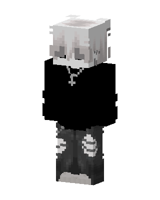 Ghost Boy skin, 3D preview